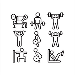 exercise icons