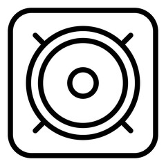 Computer Speaker icon