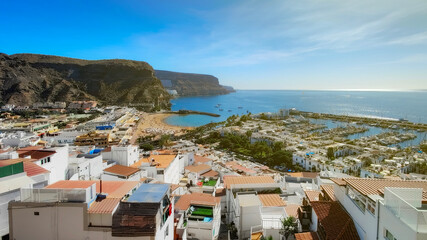 Scenic View of Puerto Rico, Gran Canaria