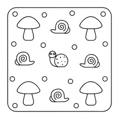 comfy pattern coloring pages,  bold and easy coloring pages, coloring book, line art, illustration, victor, black and white coloring pages, Hand-drawn coloring pages,  Cozy coloring pages,