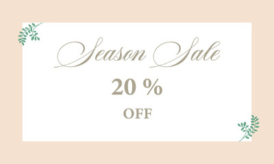 Obraz premium Buy 2 get 1 free floral spring, summer season sales banner vector&nbsp;illustration&nbsp;.&nbsp;EPS&nbsp;10&nbsp;. 
