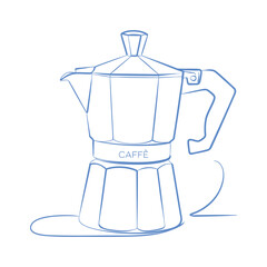 Caffè Coffee Maker with Elegant Design