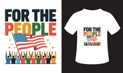 Fototapeta premium patriotism Quote T-Shirt Design