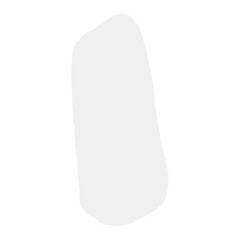 Number 1 made of white paint isolated on white background. Number 1, 2, 3, 4, 5, 6, 7, 8, 9, 0. JPG. numbers-punctuation. art.