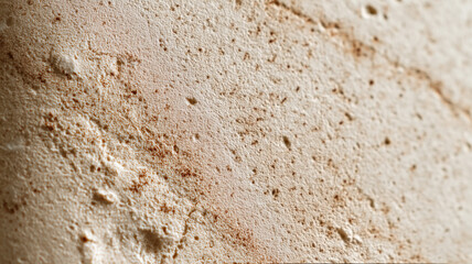 Soft neutral beige canvas with subtle light noise texture in a bright design studio setting real photo stock photography