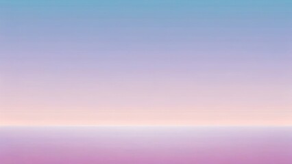 Serene Pastel Horizon A Dreamlike Gradient of Soft Blues, Lavenders, and Pinks