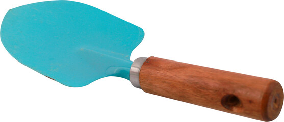 Gardening tools on transparent background