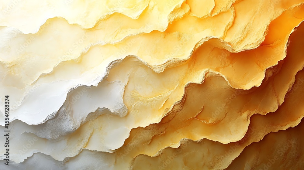 Fototapete abstract colorful gradient background with smooth waves