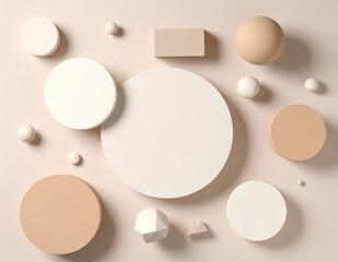 abstract background with circles