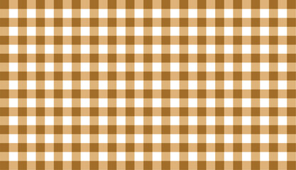 Brown gingham seamless pattern background motif squares gingham shape can used for banner, fabric pattern, backdrop, tablecloth, clothing, shirt, gown, paper, bedding, blanket and other textile	