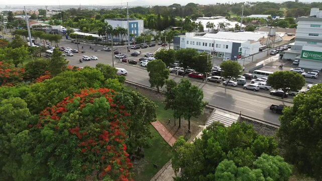  tomas de dron  paisaje vistas ciudad santo domingo republica dominicana