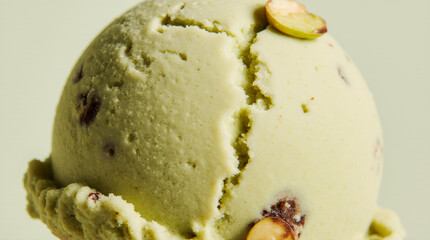 Pistachio icecream background 