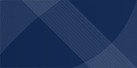 Obraz premium Blue background. Vector abstract, science, futuristic, energy technology concept. Digital image of light rays, stripes lines with blue light over dark blue background