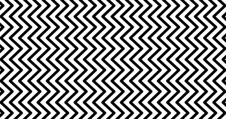 Horizon White Background seamless pattern with wavy Vertical zig zag lines