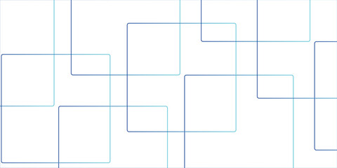 Abstract colorful geometric pattern square and random lines triangle shape with luxury concept.. Seamless modern white and blue color technology concept geometric line.