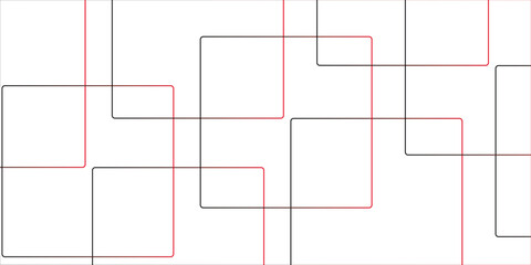 Abstract colorful geometric pattern square and random lines triangle shape with luxury concept.. Seamless modern white and gray color technology concept geometric line.