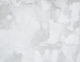 Plaster wall texture with patchy white and gray tones, sponge-finished and imperfect