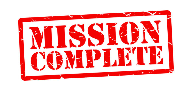 Mission complete