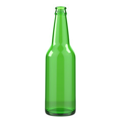 Empty Beet Bottle isolated on transparent background