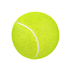 Tennis Ball isolated on transparent background