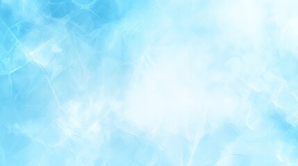 Delicate light blue abstract design.
