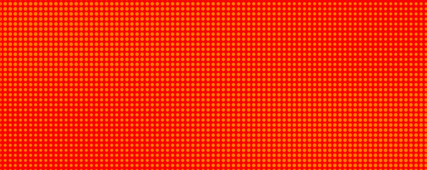 Dots halftone orange color pattern gradient texture with technology digital background. Dots pop art comics with summer background.