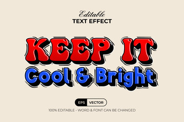 Editable Text Effect Summer Slogan.