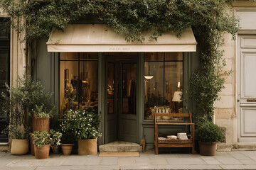 vintage storefront boutique template