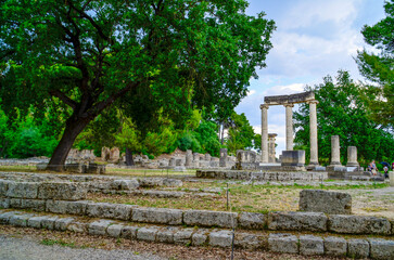 olympia ancient greece place of olympic games