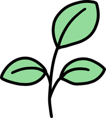 green leaf icon
