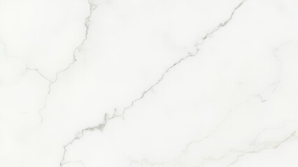 Fototapeta premium White Marble Texture. A close-up shot of a white marble surface, showcasing the subtle gray veining and natural variations within the stone. The image conveys a sense of luxury, elegance