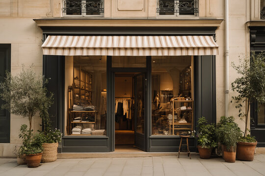 vintage storefront boutique template