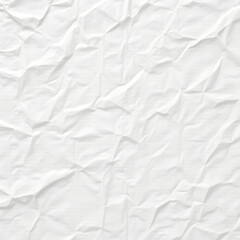 Fototapeta premium crumpled up white paper background
