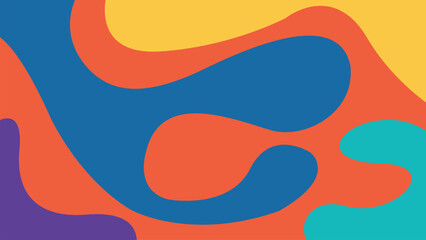 Purple Geometric Abstract Background Design