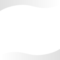 Gradient White Flag Frame Ribbon Corner Border Illustration