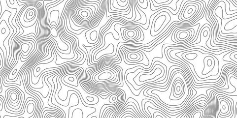 Abstract Modern design with White background with topographic wavy pattern design. Geographic abstract grid. Geographic curved, vector illustration.	