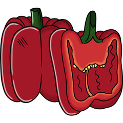 red bell pepper
