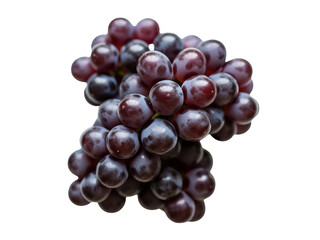 Fototapeta premium Fresh Ripe Yellow Bananas Bunch Isolated on Pure White Background, Healthy Fruit Studio Shot