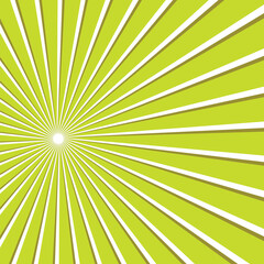Obraz premium Retro Comic Background Radial Sunburst and Halftone Cartoon Effect