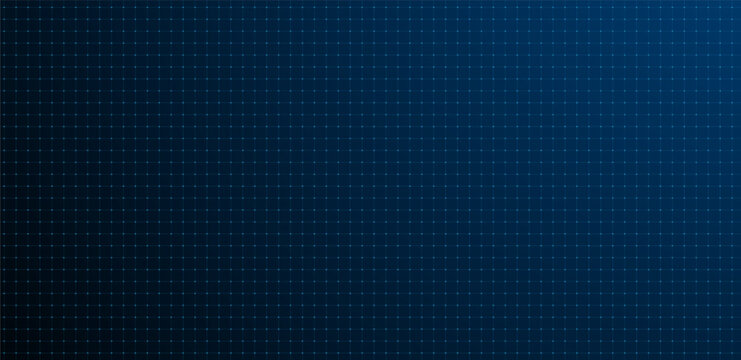 Futuristic VR HUD user interface with digital grid vector illustration