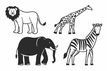 set of animals