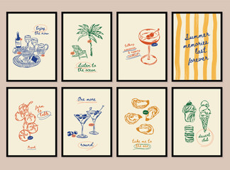 La Dolce Vita posters collection. 