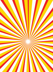 Sun burst background. Sun rays background. Retro abstraction. Comic design.