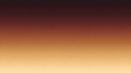 Naklejka premium Gradient background from dark brown to light yellow for graphic design and presentations