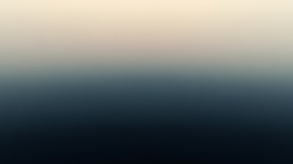 Abstract gradient background with smooth transition from light beige to dark blue for design