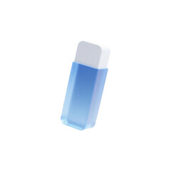 Blue Gradient Box with Light Effects