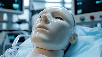 Medical Mannequin for Emergency Response Simulation Training