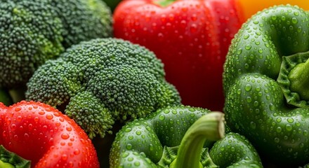 fresh vegetables on the market