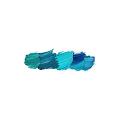 Fototapeta premium Teal Green and Blue Minimalistic Gradient Background Design Isolated on White Background
