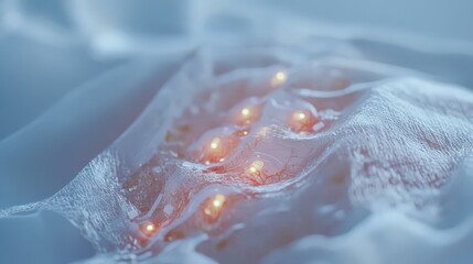 Advanced Smart Wound Dressing with Embedded Sensors for Healing